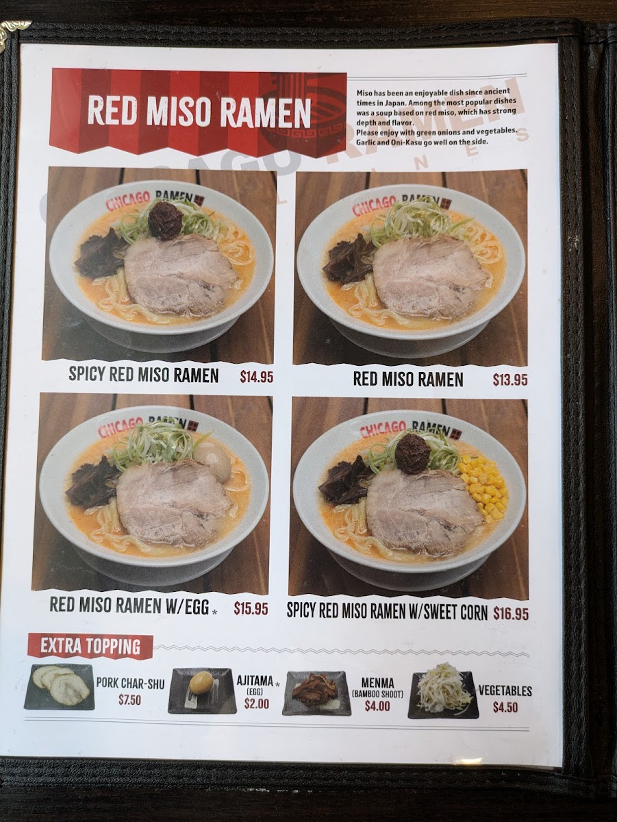 CHICAGO RAMEN Menu - Image 6
